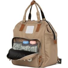 Bagmori Vizon Baby Bag Baskılı Cepli Anne Bebek Bakım Sırt Çantası