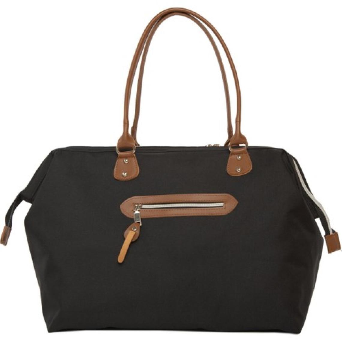 Bagmori Siyah Baby Bag Baskılı Bebek Bakım Çantası
