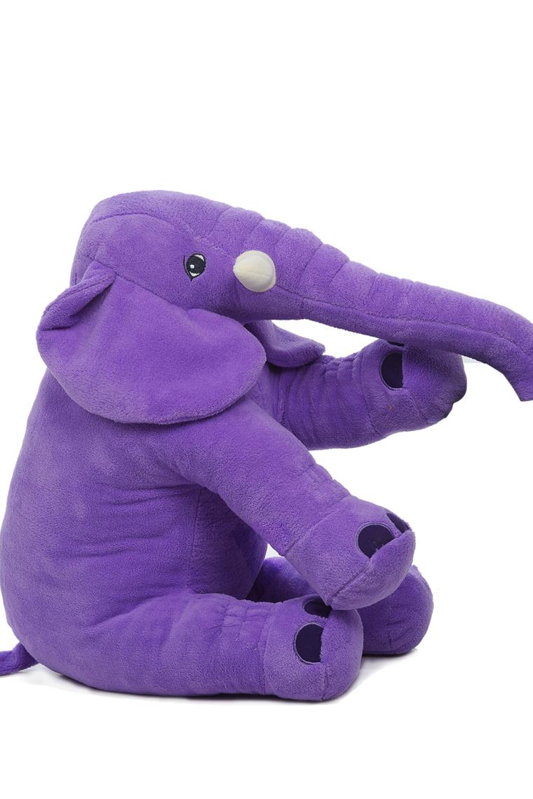 Top Rock Store Uyku Arkadaşım Peluş Yumuşak Fil Mor