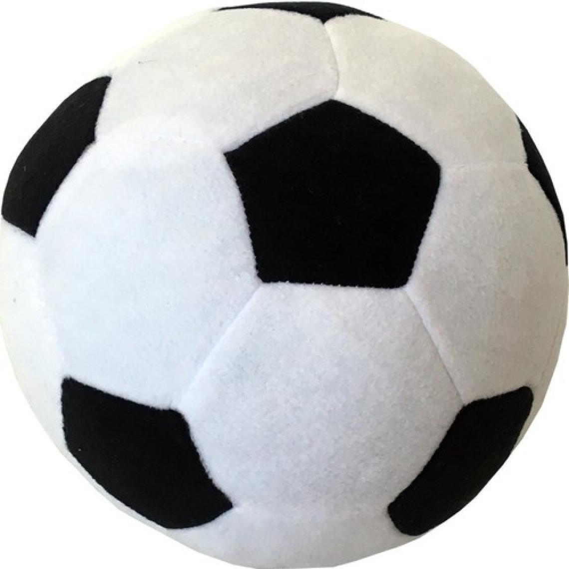 Bcoverart Taraftar Peluş Top Siyah Beyaz