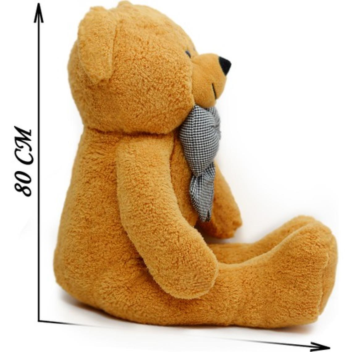 Özgüner Oyuncak 80 cm Rengarenk Papyonlu Ayıcık