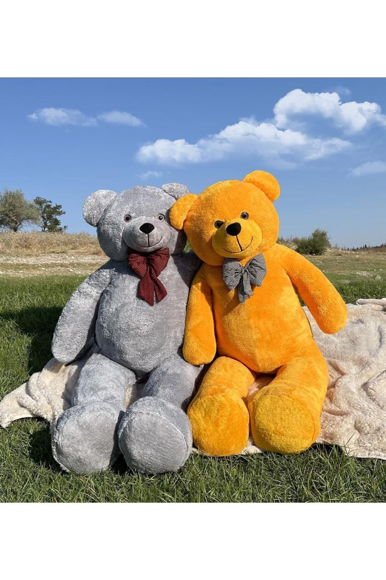 Dev Büyük Peluş Ayıcık 170 cm Hediyelik Ayı (%100 Yerli) Beyaz
