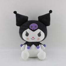 Kawaii Sanrio Kuromi Karikatür Peluş Oyuncak 25 Cm