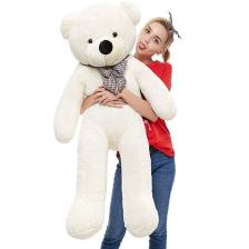 90 Cm Papyonlu Ayı - % 100 Yerli Pelüş Papyonlu Ayıcık
