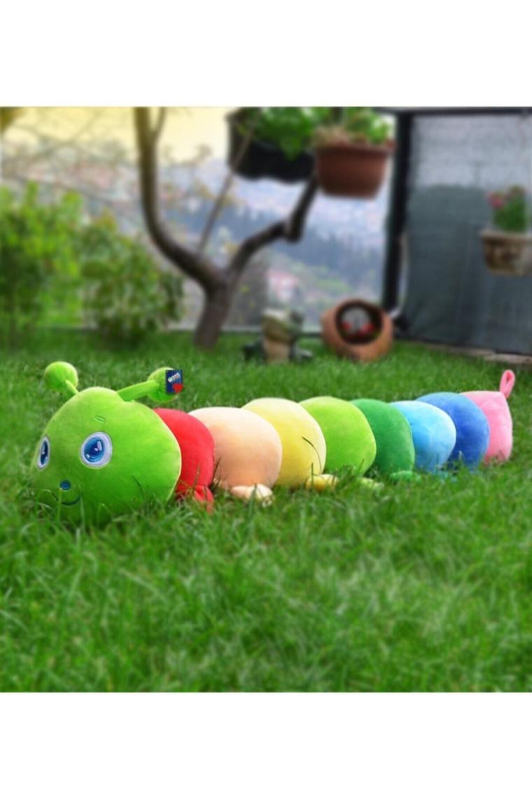 75 Cm Renkli Tırtıl Yastık 62507