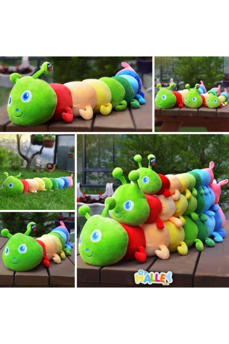 75 Cm Renkli Tırtıl Yastık 62507