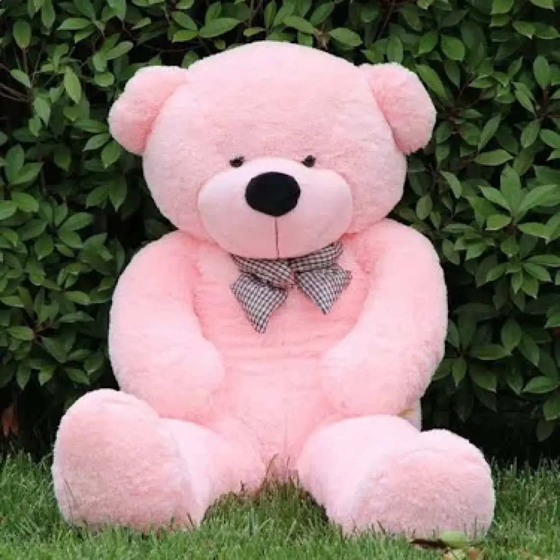 Kuki's Spielzeug  130 cm Pembe Büyük Peluş Ayı