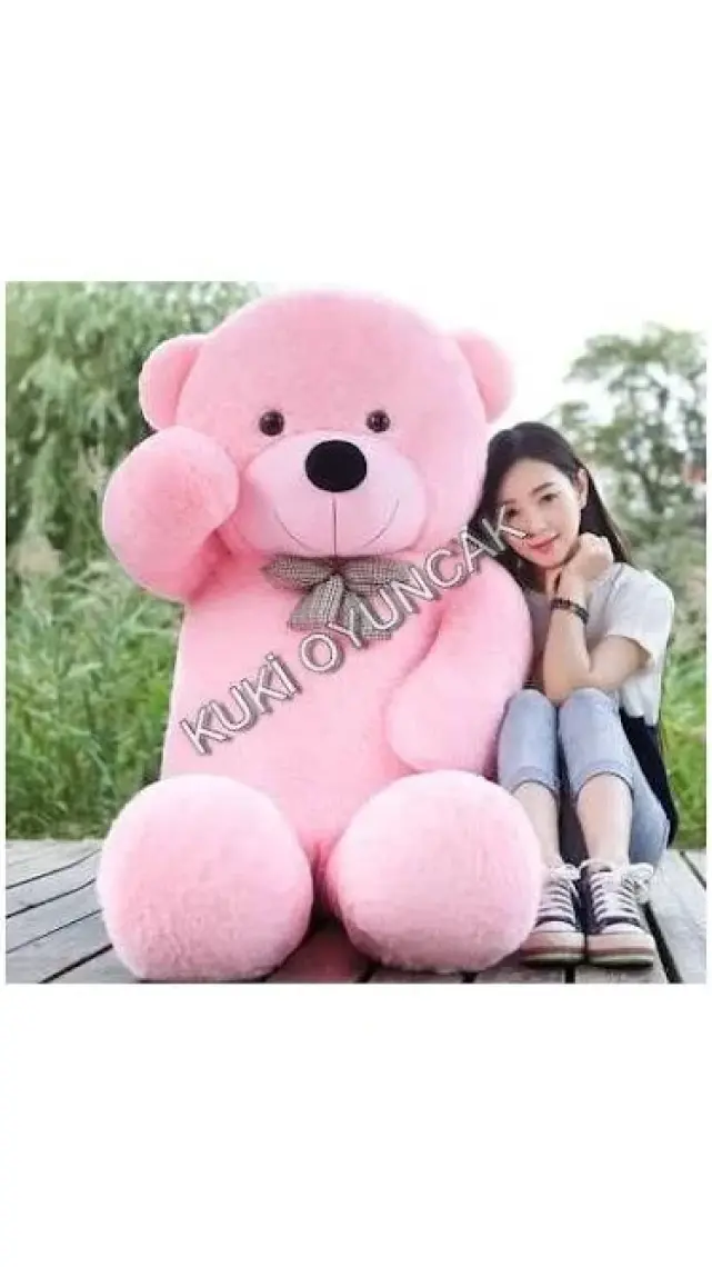 Kuki Oyuncak Büyük Peluş Ayı 120 cm