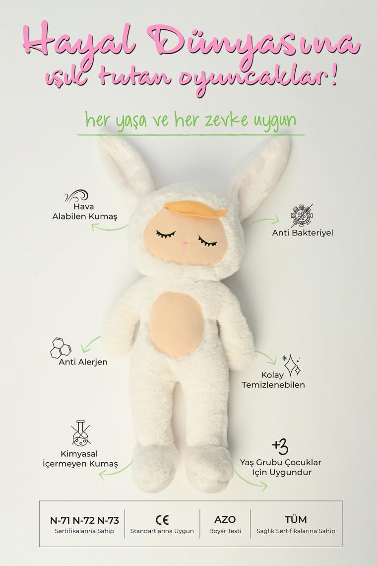 Peluş Uyuyan Bebek Serisi (45 Cm)