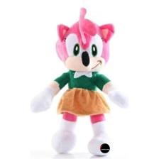 Top Rock Store Sonic Peluş Dev Boy 50CM Boom Hedgehog Arkadaşları Figür Peluş Oyuncak Büyük Boy Amy Rose