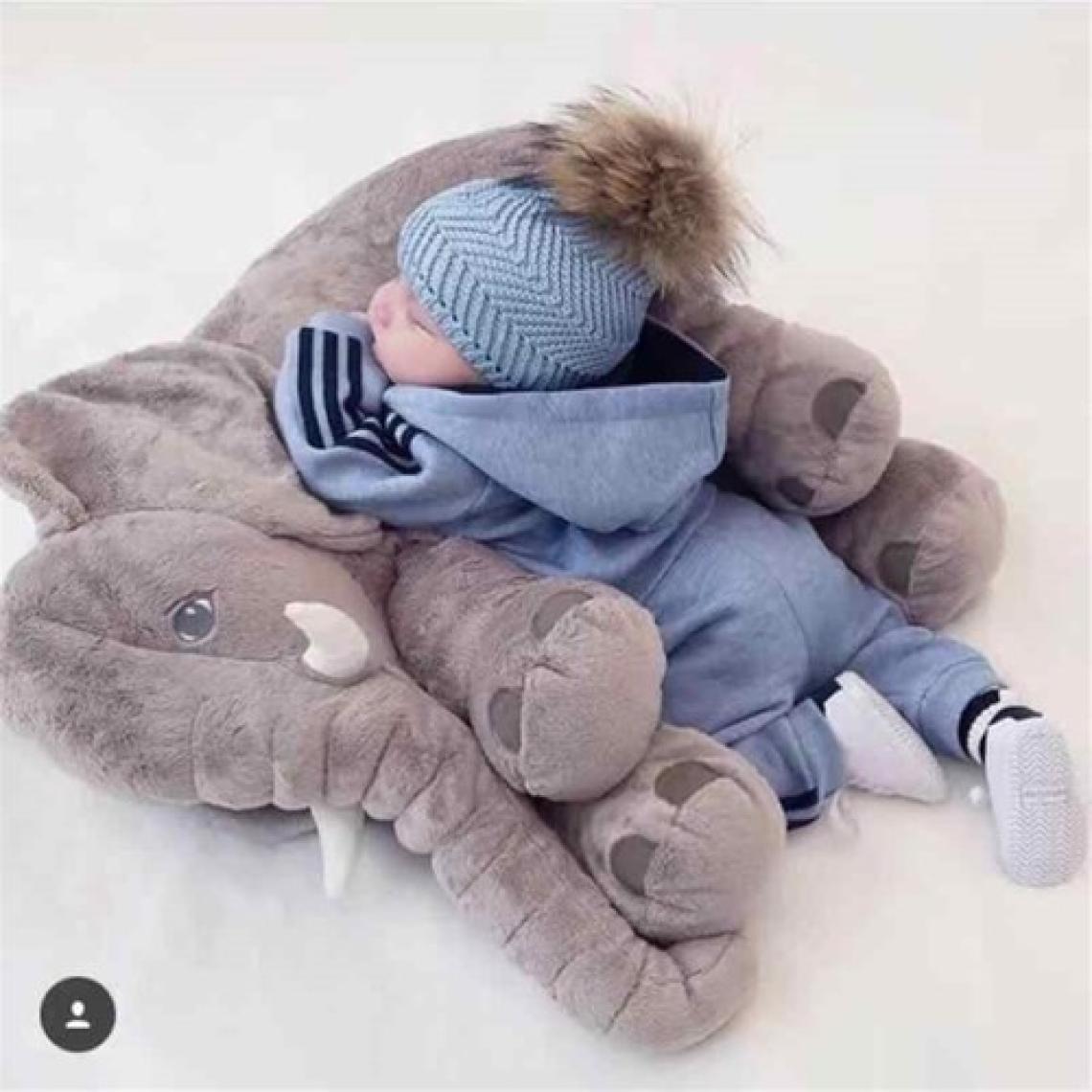 80 cm Uyku Arkadaşım Fil Peluş - Dev Fil