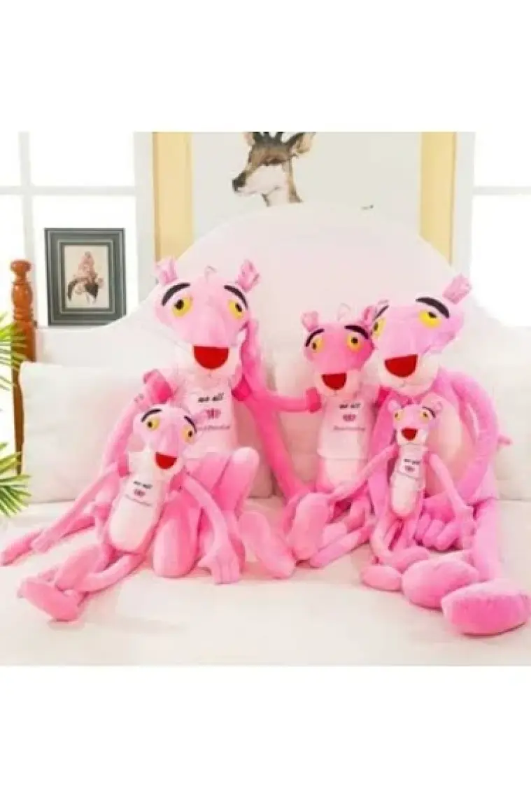 Pembe Panter Peluş Oyuncak 47 cm