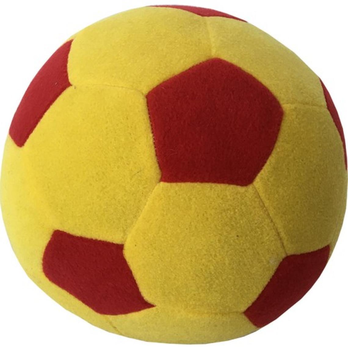 Bcoverart Taraftar Peluş Top Sarı Kırmızı