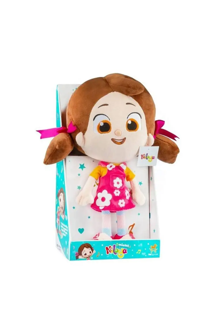 Niloya Peluş Bebek - Yumuşak ve Antialerjik, 35 cm - Kız Çocuklar için Hediye