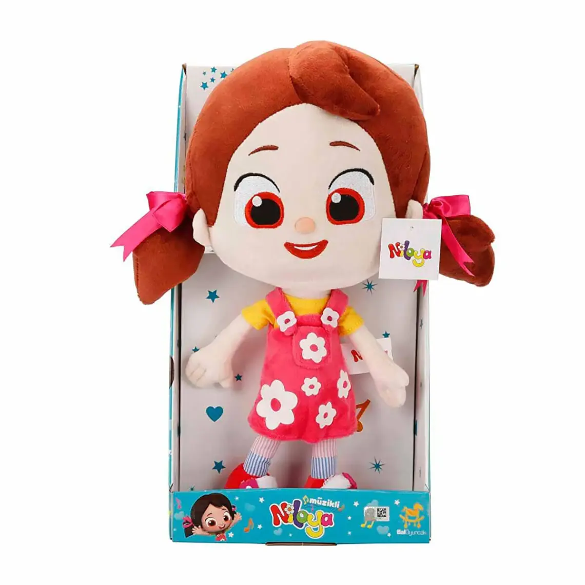 Niloya Peluş Bebek - Yumuşak ve Antialerjik, 35 cm - Kız Çocuklar için Hediye