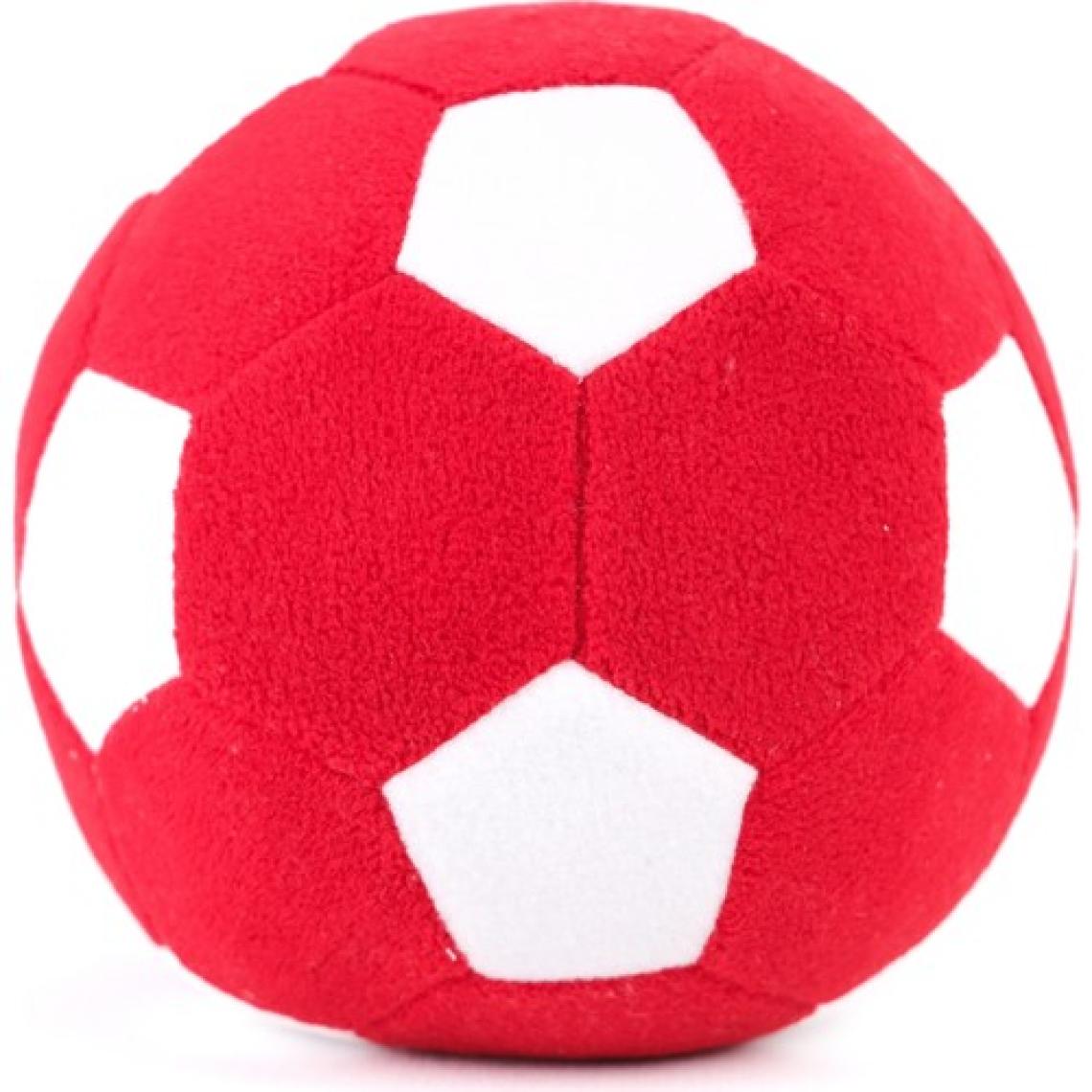 Peluş Oyuncak Top Sparka Peluş Taraftar Futbol Topu 20CM – Kırmızı Beyaz