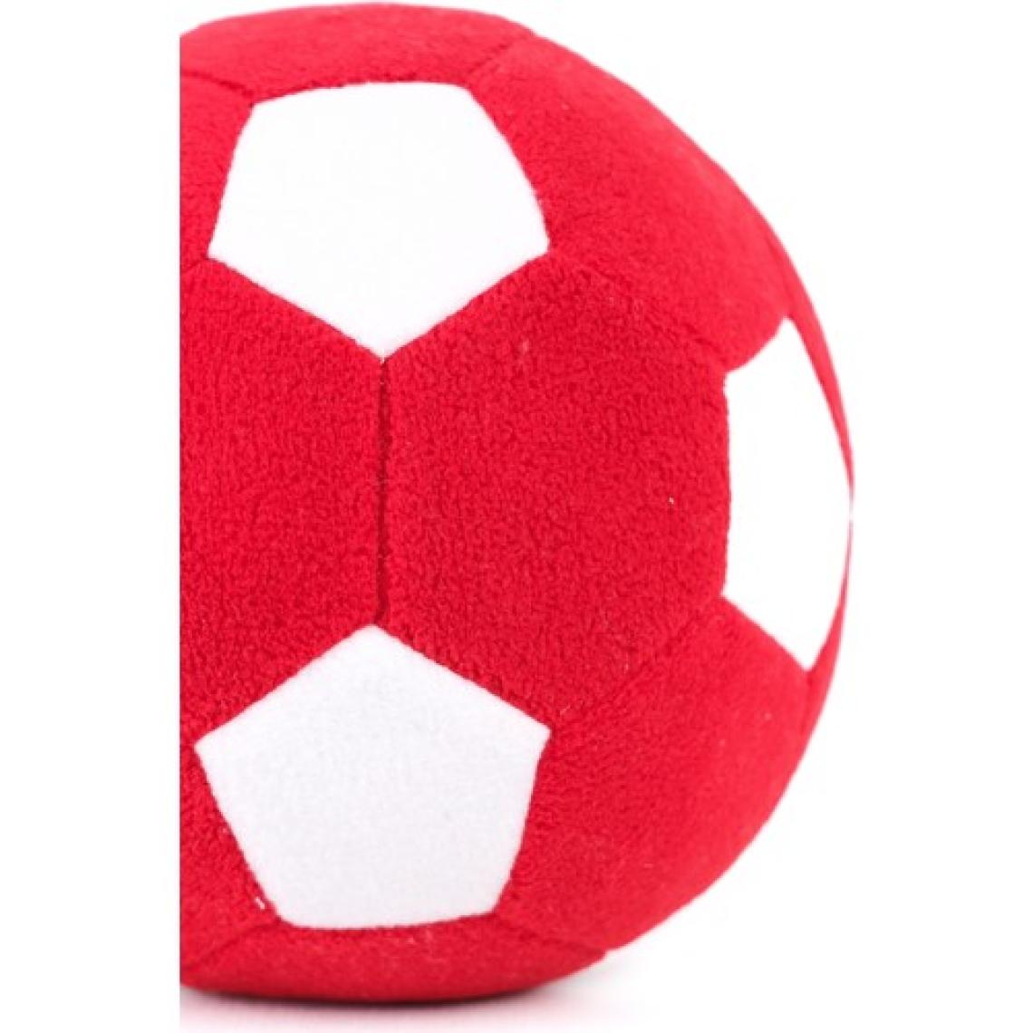 Peluş Oyuncak Top Sparka Peluş Taraftar Futbol Topu 20CM – Kırmızı Beyaz