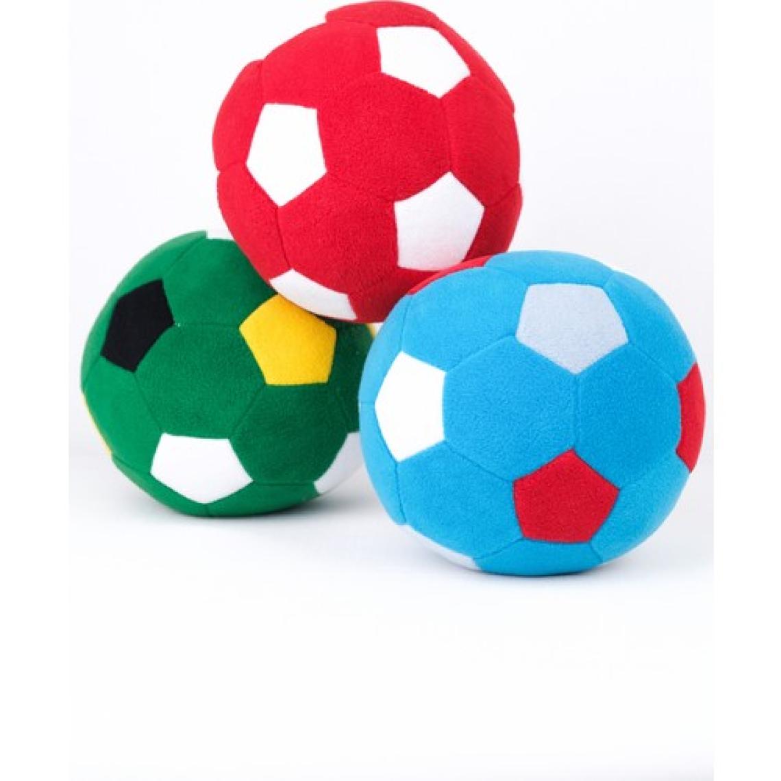 Peluş Oyuncak Top Sparka Peluş Taraftar Futbol Topu 20CM – Kırmızı Beyaz