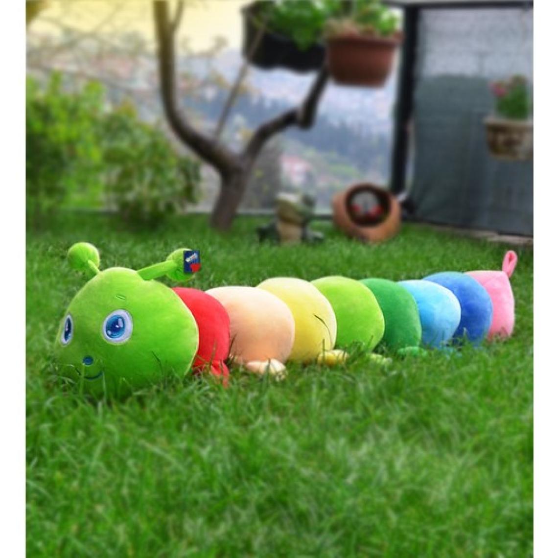Halley Oyuncak 75 cm Renkli Tırtıl Yastık