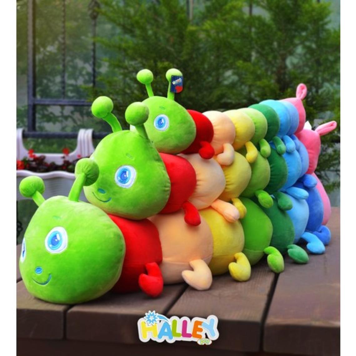Halley Oyuncak 75 cm Renkli Tırtıl Yastık