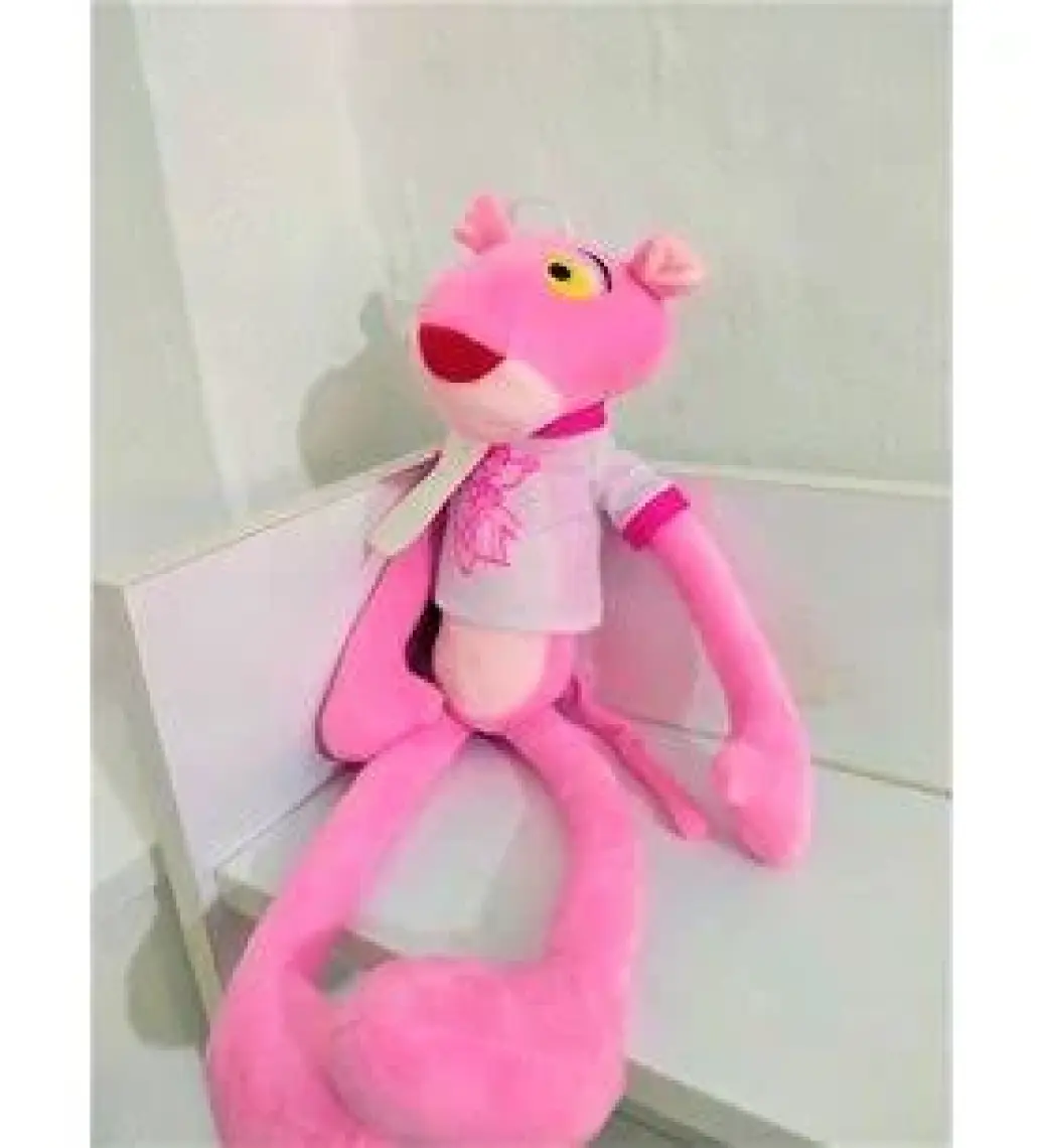 Top Rock Store Pembe Panter Peluş Oyuncak 45CM