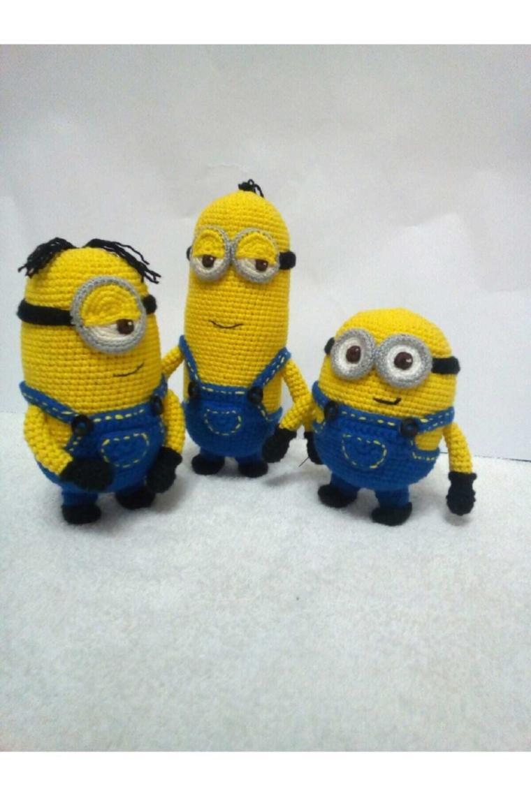 Oyuncak Park Minyonlar Amigurumi  Oyuncak