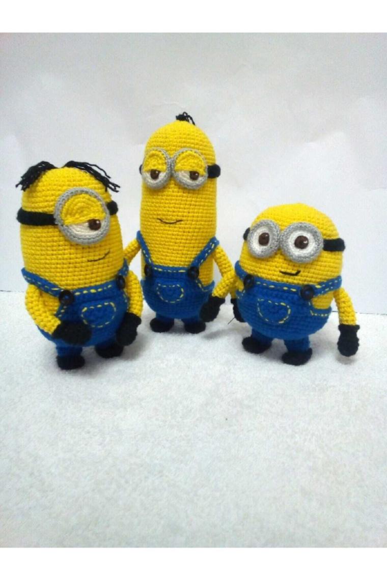 Oyuncak Park Minyonlar Amigurumi  Oyuncak