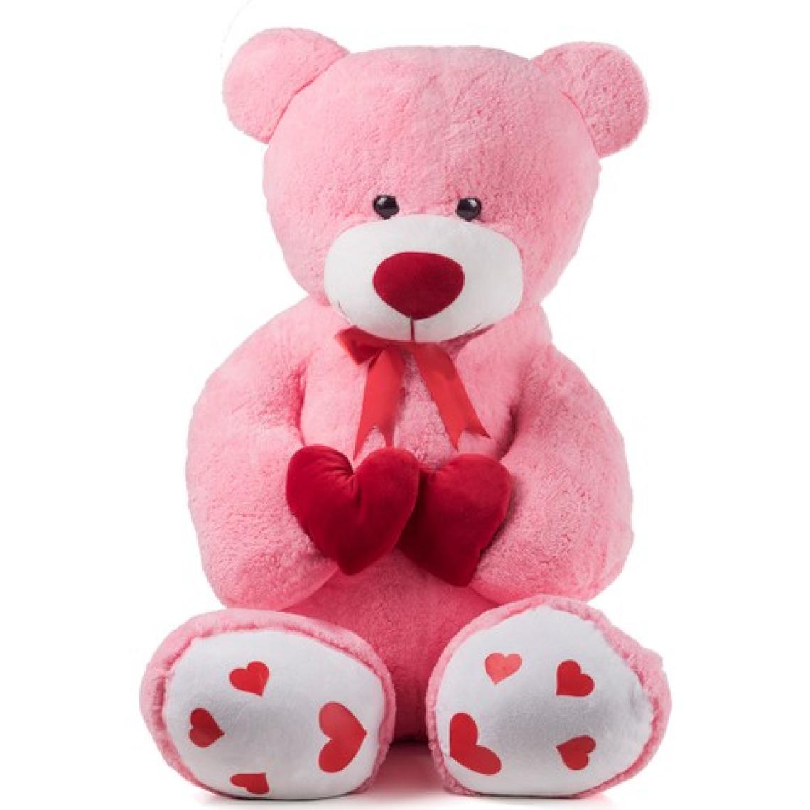 Özgüner Sevgili Anneye100 cm Pembe Renkli Peluş Ayıcık
