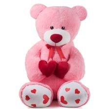 Özgüner Sevgili Anneye100 cm Pembe Renkli Peluş Ayıcık