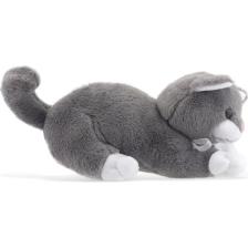 Bcoverart Sevimli Kedi Peluş Oyuncak Gri