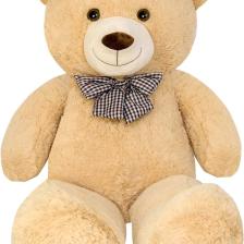 90 Cm Papyonlu Peluş Ayı - % 100 Yerli Pelüş Papyonlu Ayıcık