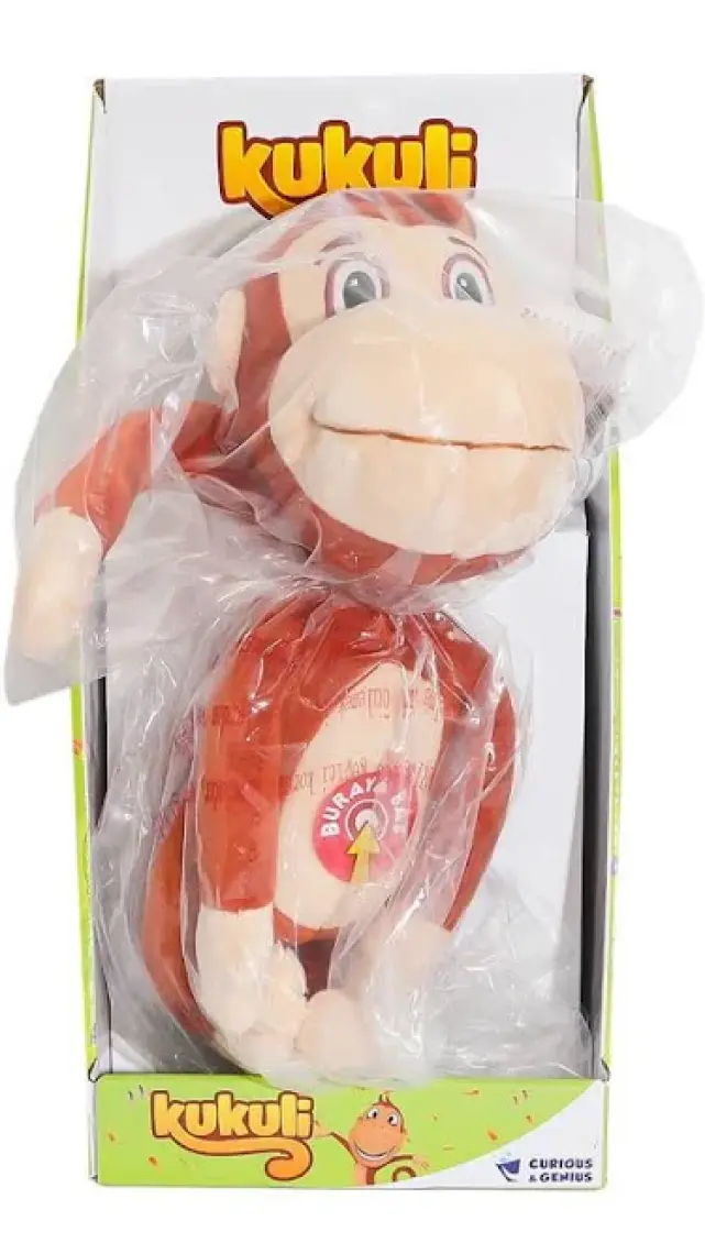 Kukuli Müzikli Peluş Lisanslı Kukuli 34 cm