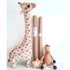 Sole Büyük Yumuşak 1 Metre Oyuncak Peluş Zürafa, Uyku ve Oyun ARKADAŞI-100 CM,HM403