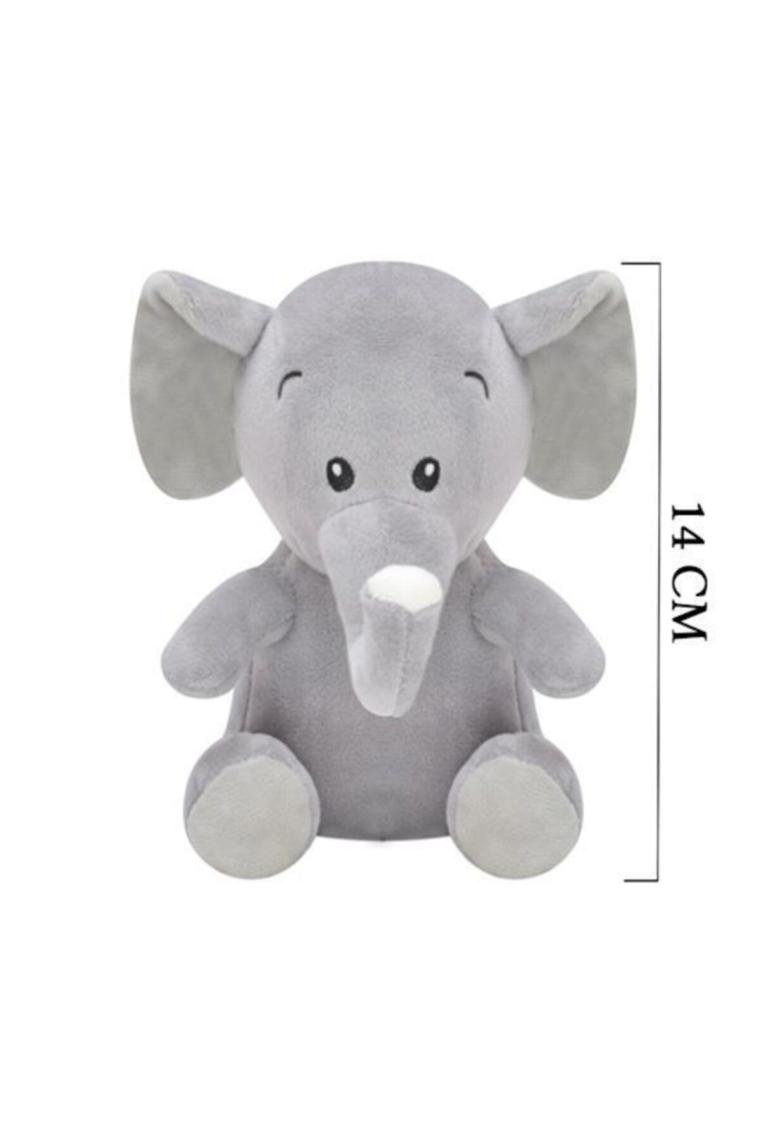 Top Rock Store Sevimli Fil Peluş Organik Kumaş 14 cm