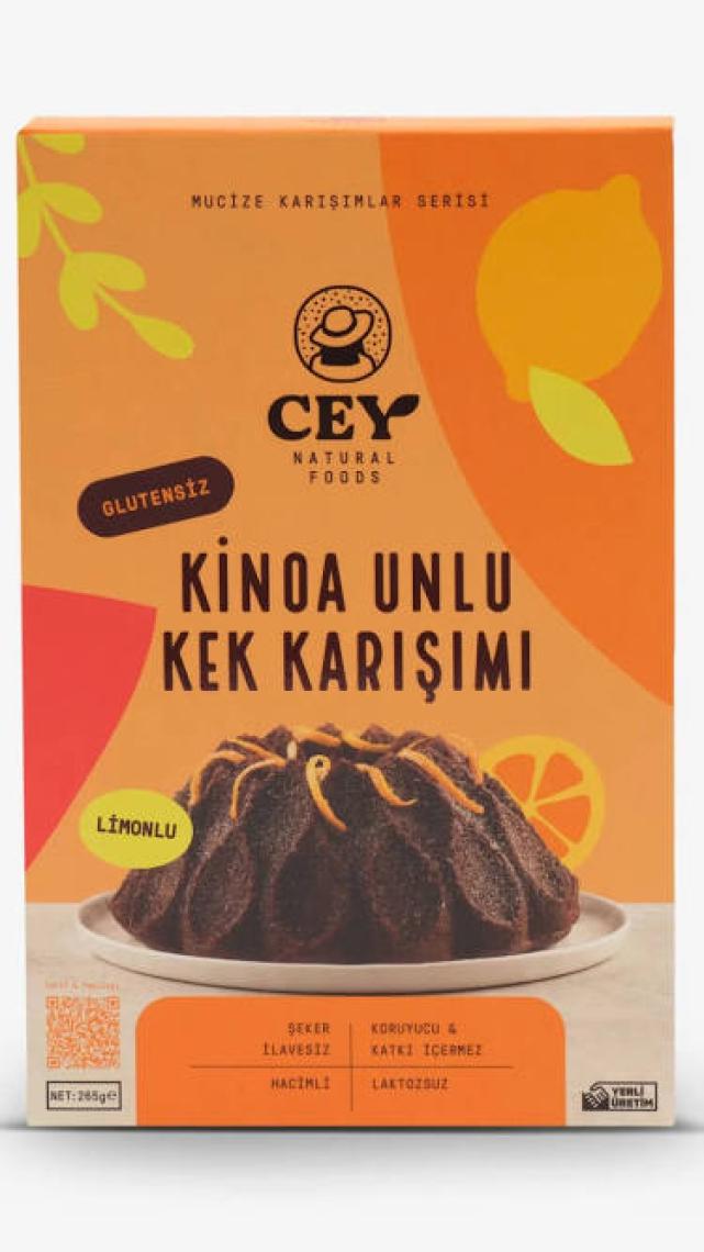 Cey Natural Foods Limonlu Kek Karışımı 265 gr