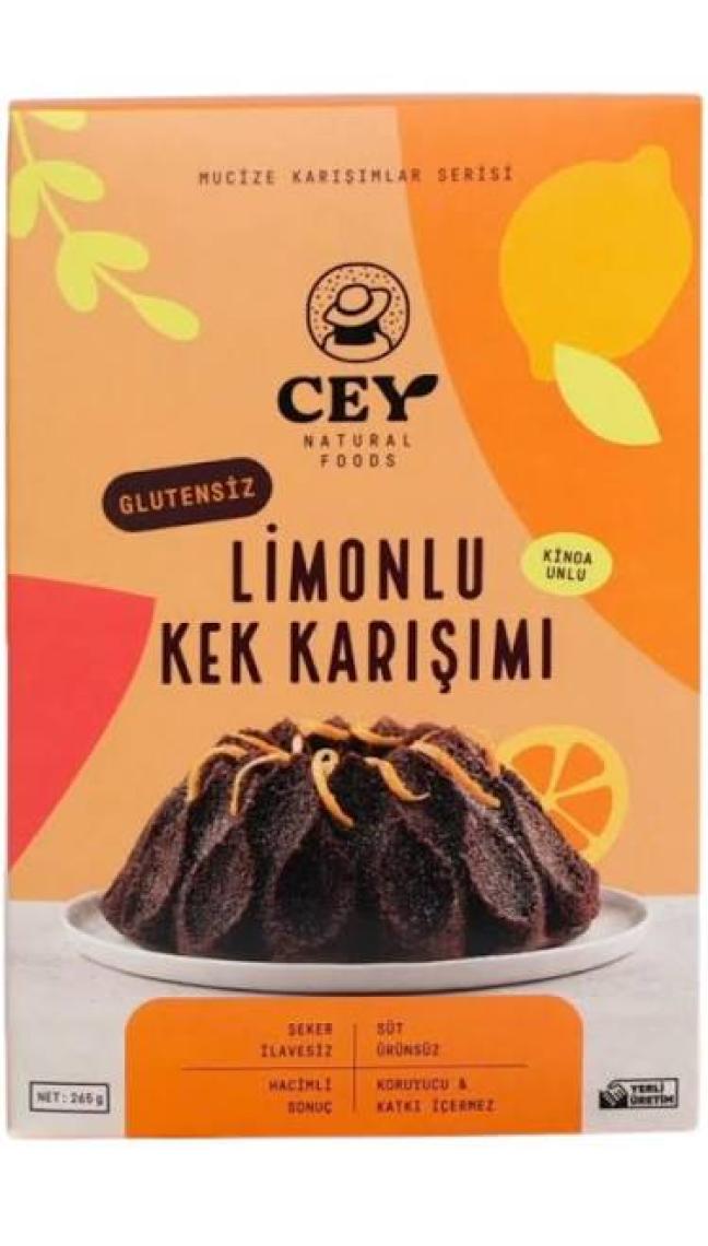 Cey Natural Foods Limonlu Kek Karışımı 265 gr