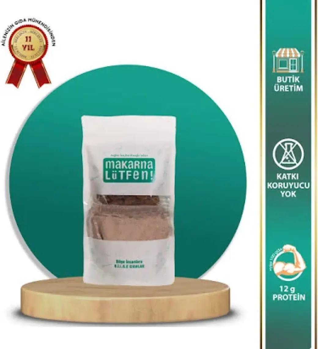 Makarna Lütfen Üzümlü Yumurtalı ve Bademli Kek Karışımı (385 gram)