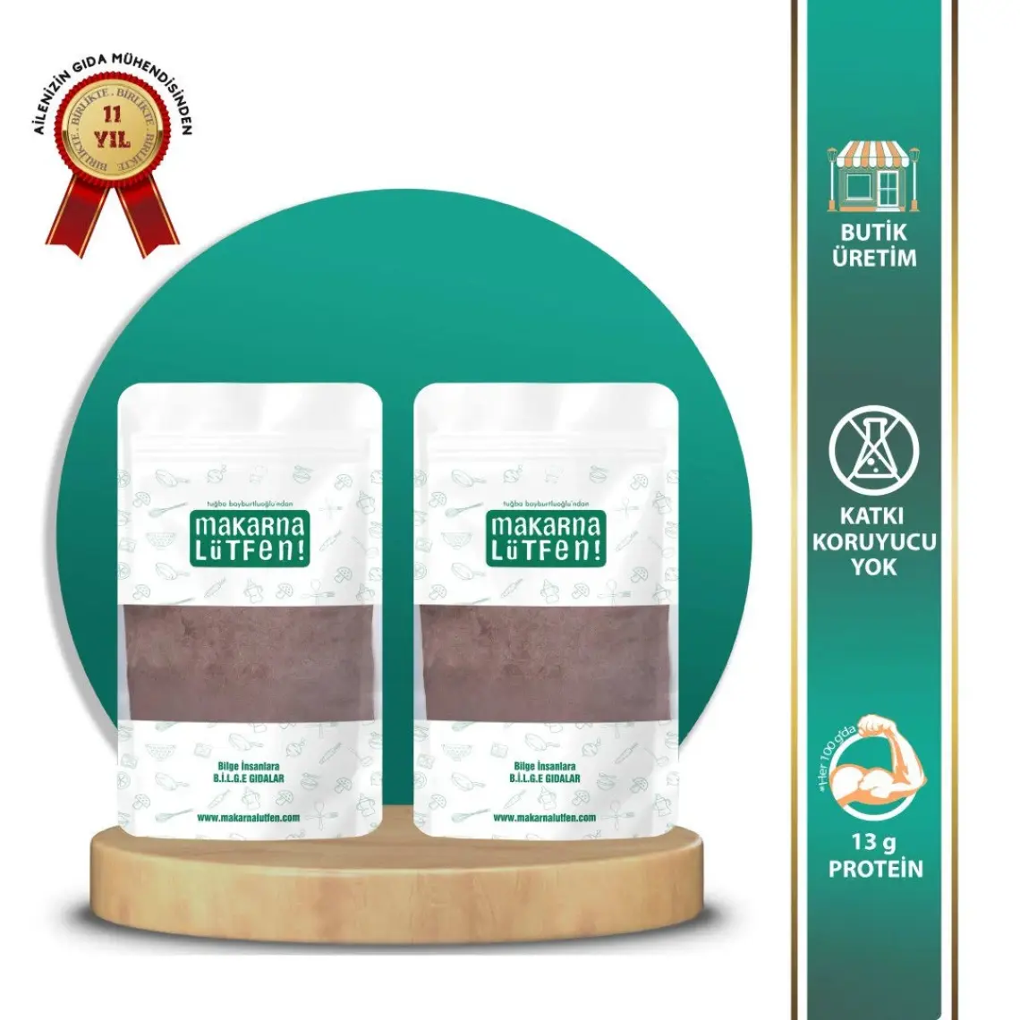 Makarna Lütfen Avantajlı 2'li Kakaolu Keçiboynuzlu Pankek Karışımı (2x235 gr)