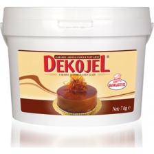 Ovalette Dekojel Karamel Aromalı Soğuk Pasta Jeli 7 kg