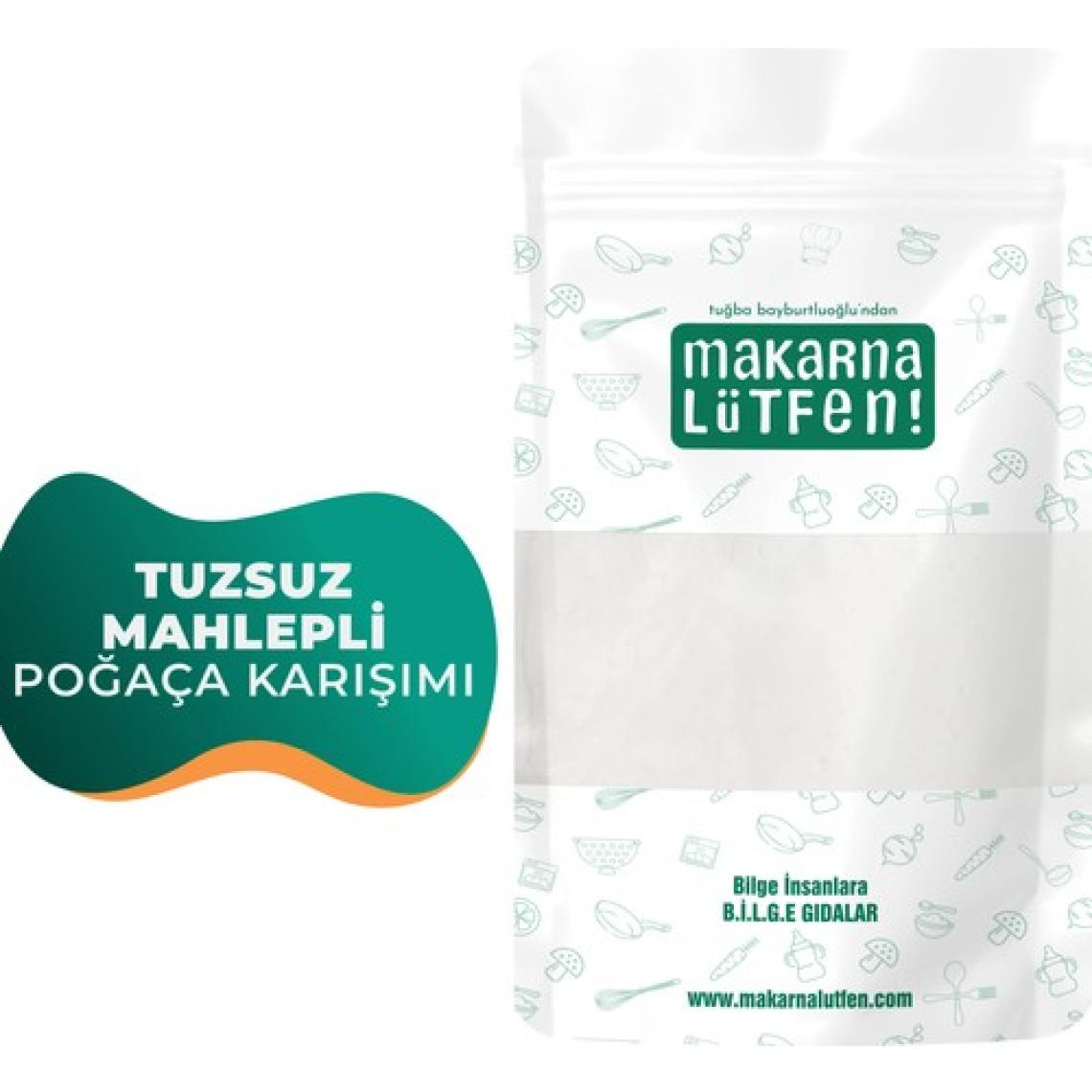 Makarna Lütfen Tuzsuz Mahlepli Poğaça Karışımı (375 gram)