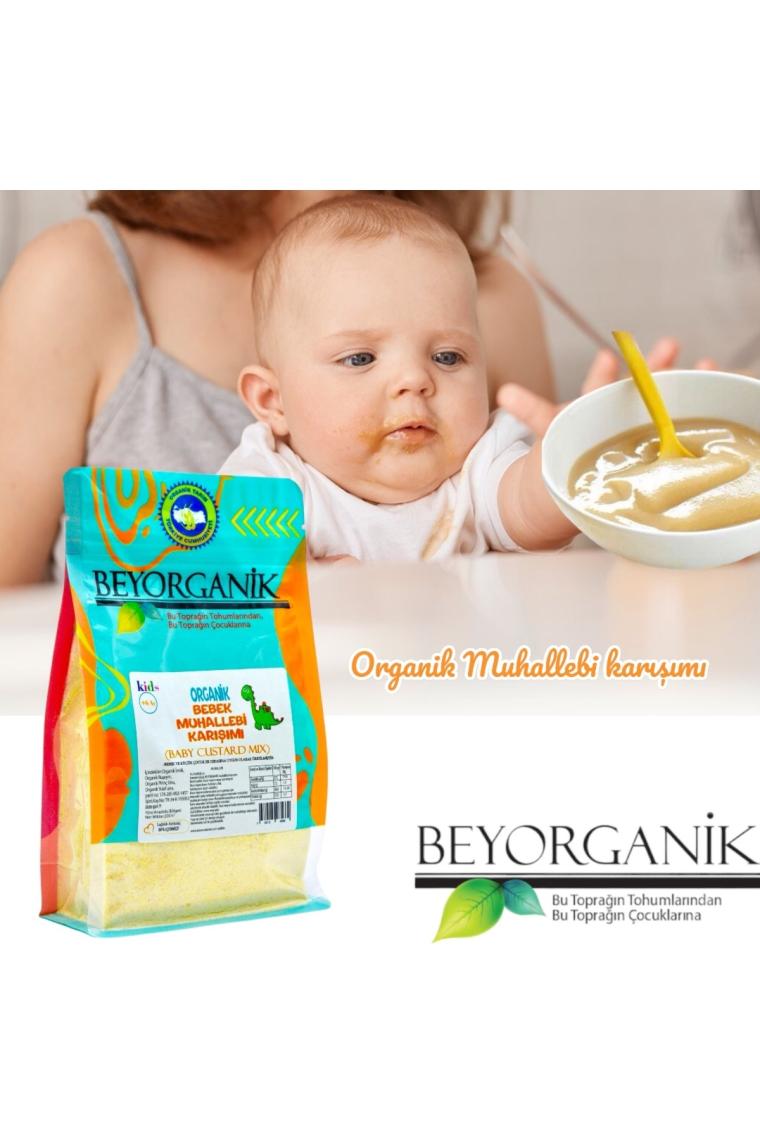 Organik Bebek Muhallebisi (YULAFLI) 200gr