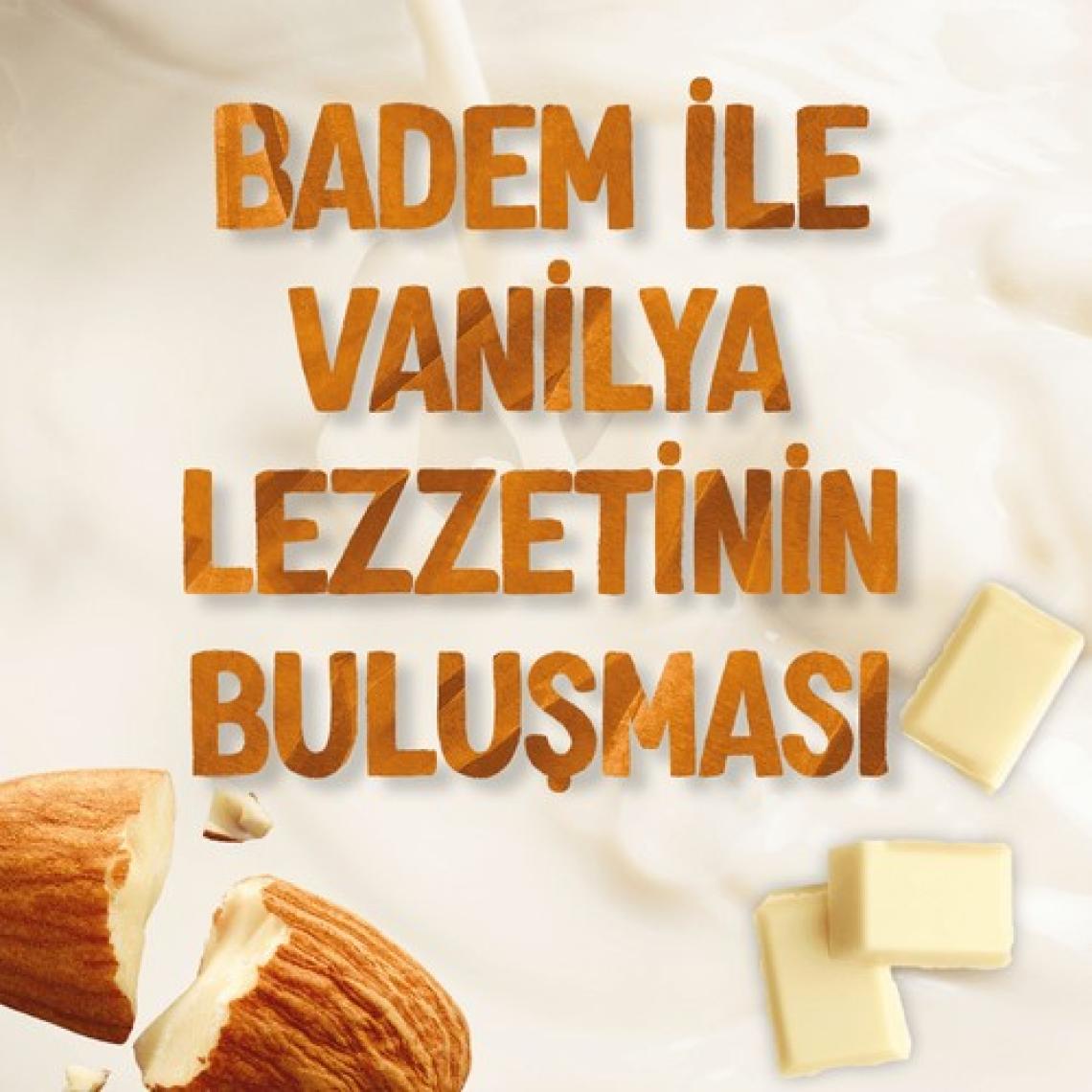 Alpro Vanilya Badem Sütü 1 L Vegan Laktozsuz Bitkisel Bazlı