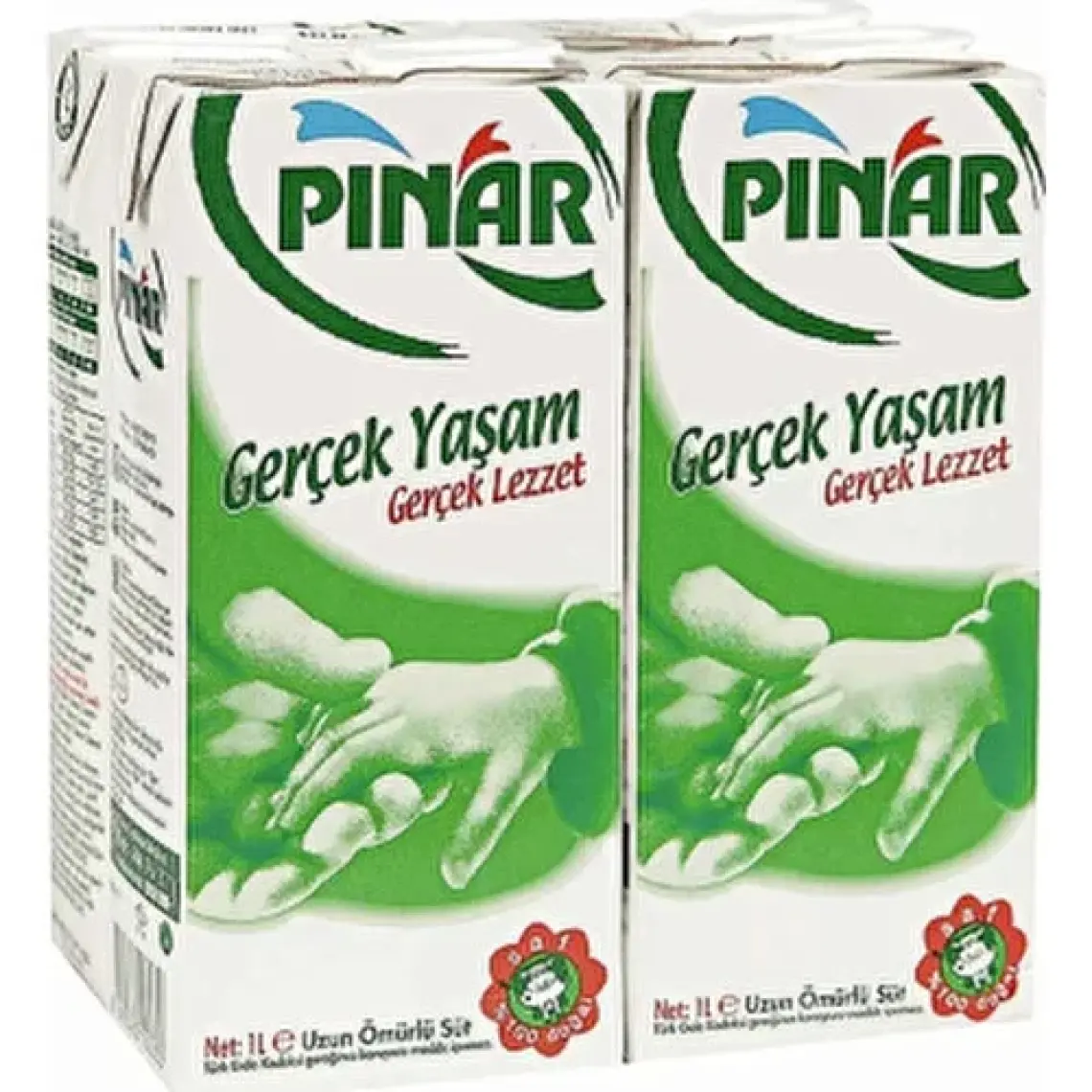 Pınar Tam Yağlı Süt 4x1 lt