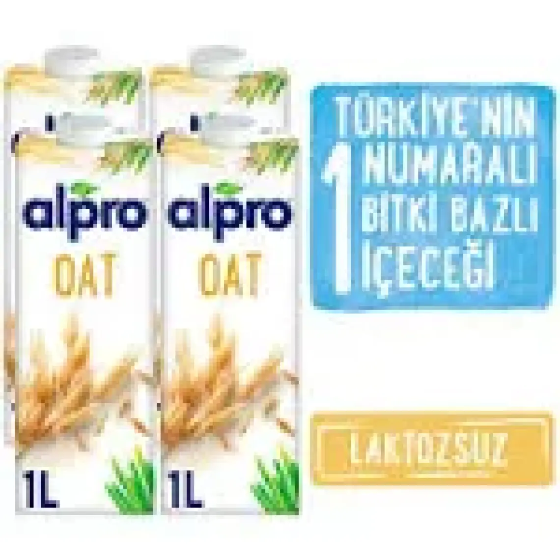 Alpro Yulaf Sütü 4x1L