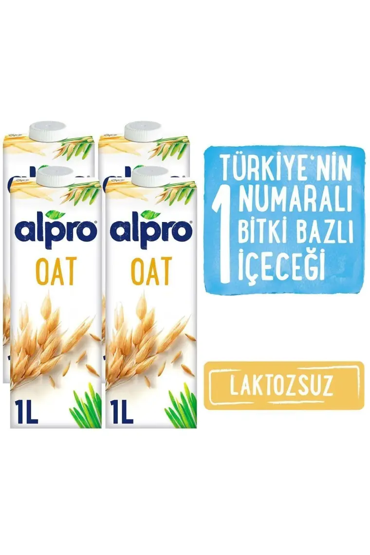 Alpro Yulaf Sütü 4x1L