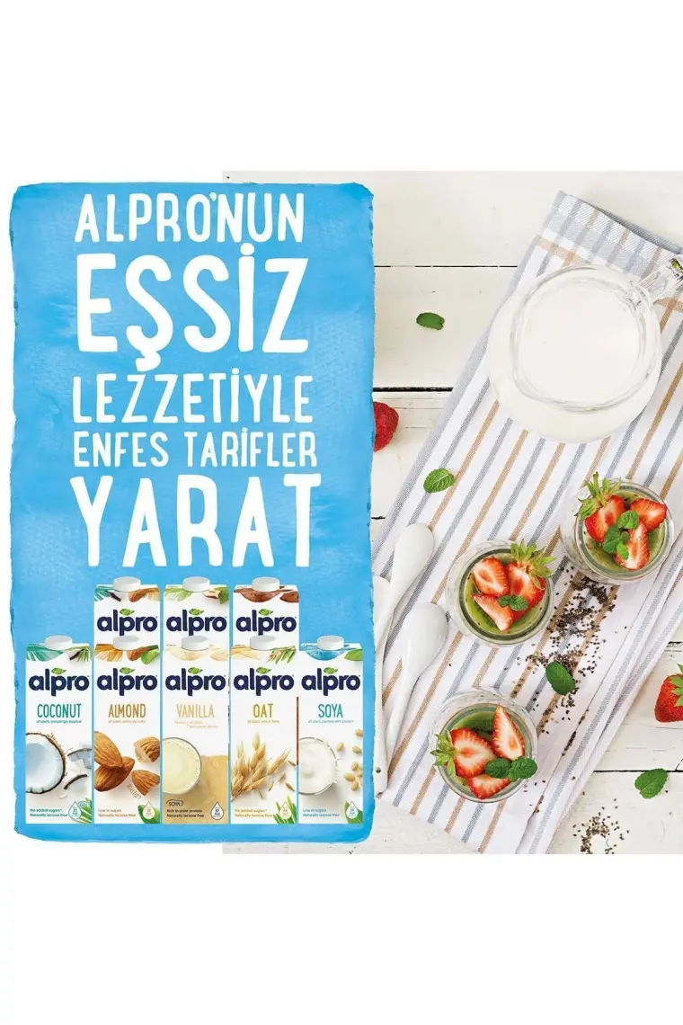 Alpro Yulaf Sütü 4x1L