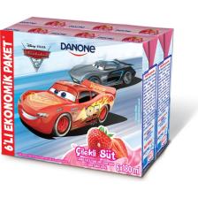 Danone Disney Çilekli Uht Süt 180ML X6(Karakter seçimi yapılamamaktadır)