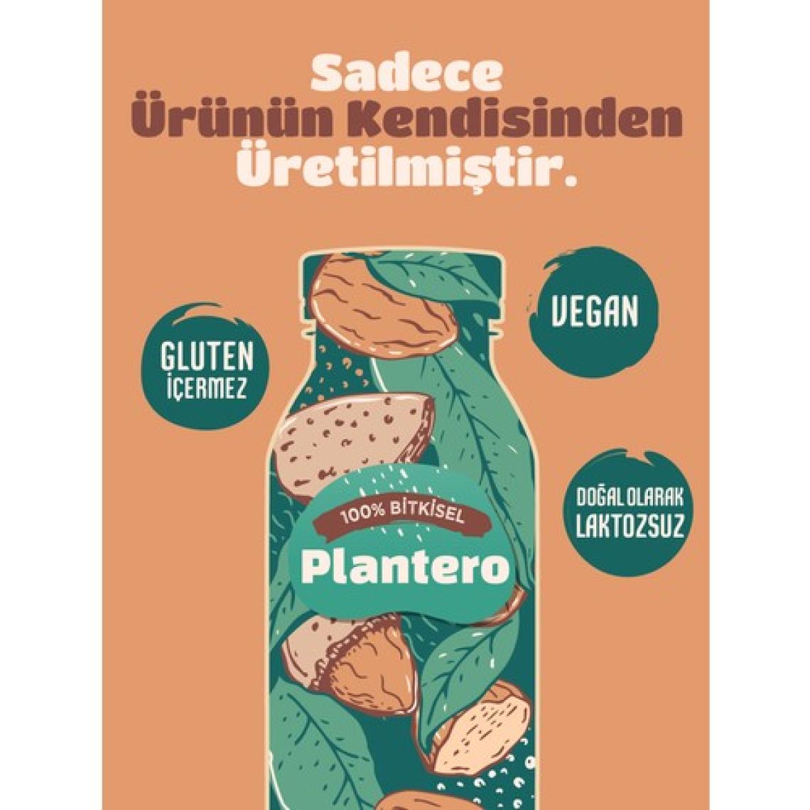 Plantero 3'lü Badem Sütü Bazı Konsantre 250 gr