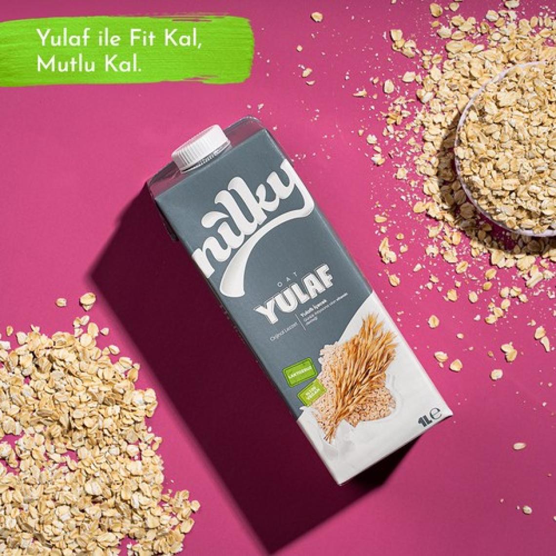 Nilky Yulaf Sütü Bitkisel Bazlı Laktosuz Vegan 1 lt