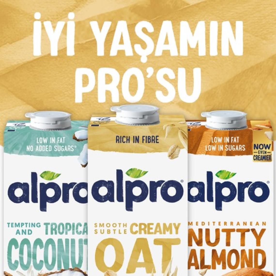 Alpro Yulaf Sütü 1 L Vegan Laktozsuz Bitkisel Bazlı
